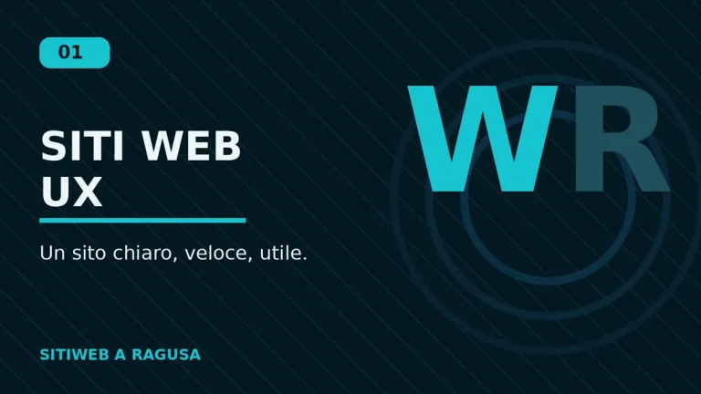 Costi e progettazione di un sito web professionale a Ragusa